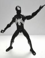 Black Spiderman (Spider-Man) Custom Action Figure