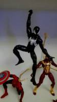 Black Spiderman (Spider-Man) Custom Action Figure