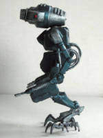 KLR-87 - Security Droid (Star Wars) Custom Action Figure [Left Side View]