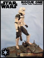 Rogue One Hovertank Commander (Star Wars) Custom Diorama / Playset