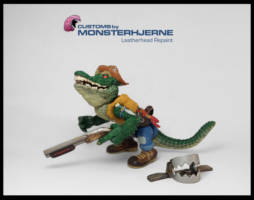 Leatherhead [Repaint] (Teenage Mutant Ninja Turtles) Custom Action Figure