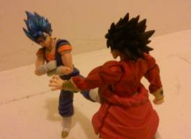Super Saiyan God Super Saiyan/Super Saiyan Blue Vegeto (Dragonball Z) Custom Action Figure