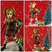 Holiday Harley (DC Universe) Custom Action Figure