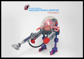 Krang repaint (Teenage Mutant Ninja Turtles) Custom Action Figure