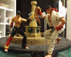 Street Fighter X Tekken (1:18 scale) (Street Fighter X Tekken) Custom Action Figure [Ryu's Special Attack]