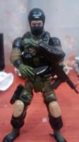 Mercenary of diamond dogs (Metal Gear Solid) Custom Action Figure