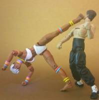 Elena vs Alex (Street Fighter) Custom Action Figure