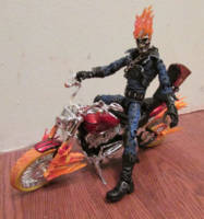 Johnny Blaze / Ghost Rider (Ghost Rider) Custom Action Figure [Jarael's Johnny Blaze / Ghost Rider custom figure...]