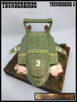 Thunderbird 2 - New Series ("V") Custom Diorama / Playset