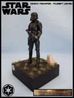 Deathtrooper on Lah'mu (Star Wars) Custom Diorama / Playset