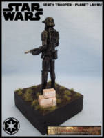 Deathtrooper on Lah'mu (Star Wars) Custom Diorama / Playset