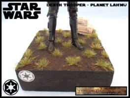 Deathtrooper on Lah'mu (Star Wars) Custom Diorama / Playset