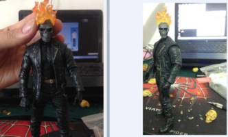 Ghost Rider (Ghost Rider) Custom Action Figure