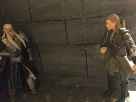 Thranduil, Battle of the Five Armies (Hobbit) Custom Action Figure [Legolas your mother loved you, more than anyone, more than life]