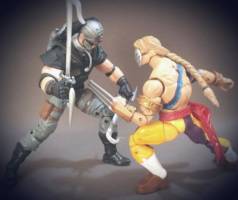 Kabal Vs. Vega (Mortal Kombat) Custom Action Figure