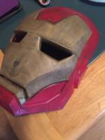 Iron Man Battle Damaged Mask (Marvel) Custom Other