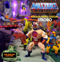 Strobo MOTU Vintage (Masters of the Universe) Custom Action Figure