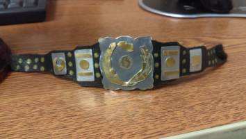 Mascara Oriental (Wrestling) Custom Action Figure [RGV Lucha Cup championship belt]