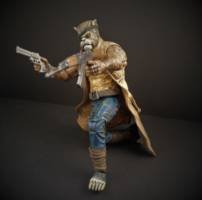 Old Hob (Teenage Mutant Ninja Turtles) Custom Action Figure