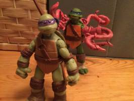 Kraang Infected Leonardo (Teenage Mutant Ninja Turtles) Custom Action Figure