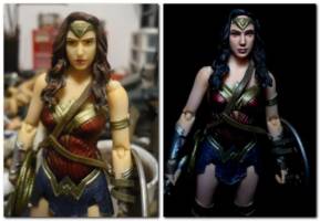 mafex wonder woman (DC Universe) Custom Action Figure
