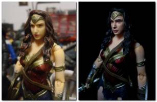 mafex wonder woman (DC Universe) Custom Action Figure