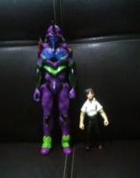 Shinji Ikari and Rei Ayanami (Mecha) Custom Action Figure