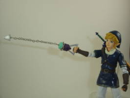 Link (Zora Tunic) (Legend of Zelda Orcarina of Time) Custom Action Figure