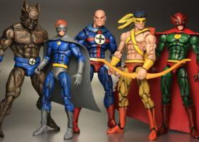 Horned Owl and Fledermaus (Bat) (DC Infinite Heroes) Custom Action Figure