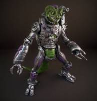 Concept Scalien (Teenage Mutant Ninja Turtles) Custom Action Figure