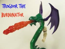 Trogdor the Burninator (Original) Custom Action Figure