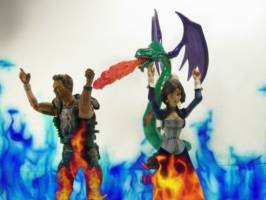 Trogdor the Burninator (Original) Custom Action Figure