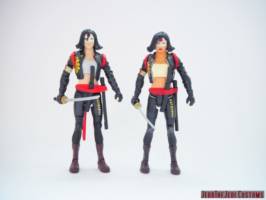 Katana Suicide Squad (Suicide Squad) Custom Action Figure [Katana custom figure before and after]