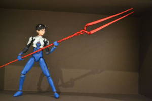 Shinji Ikari - Figma scale (Anime) Custom Action Figure [With the Lance of Longinus]