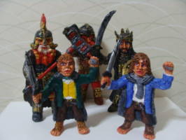 Dwarven King No.II(figurine) (Hobbit) Custom Miniature / Figurine [Dwarven King and Friends(group shot)]