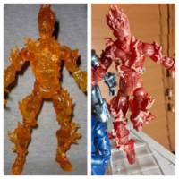 Human Torch (Marvel Legends) Custom Action Figure