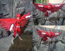 S.H.Figuarts Zyuoh Eagle (Power Rangers) Custom Action Figure