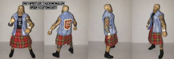 Chuck McMullen (Ego Pro Wrestling) (Wrestling) Custom Action Figure