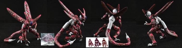Alternative Color Cell (Dragonball Z) Custom Statue / Bust