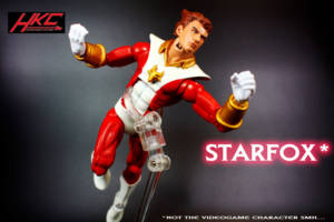 Starfox (Eros of Titan Marvel Legends scale) (Marvel Legends) Custom Action Figure