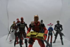 Deadpool and the Mercs for money (Marvel Universe) Custom Action Figure