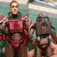 T-45 Power Armor(Unmasked) (Fallout) Custom Action Figure