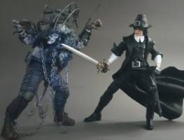 Solomon Kane (Dark Horse) Custom Action Figure [slay savage monsters...]