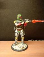 Boba Fett (Star Wars) Custom Miniature / Figurine [Side]