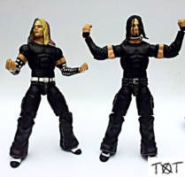 Hardy Boyz Matt & Jeff Hardy (Wrestling) Custom Action Figure