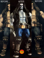 Lobo (Repaint) (DC Universe) Custom Action Figure