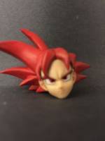Super Saiyan god goku ( super Saiyan red goku) (Dragonball Z) Custom Action Figure