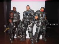 Coleman (Gears Of War) Custom Action Figure