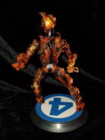 Human Torch (Fantastic Four) Custom Action Figure