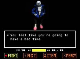 Sans (Undertale) Custom Action Figure [Wanna have a BAD TIME?]
